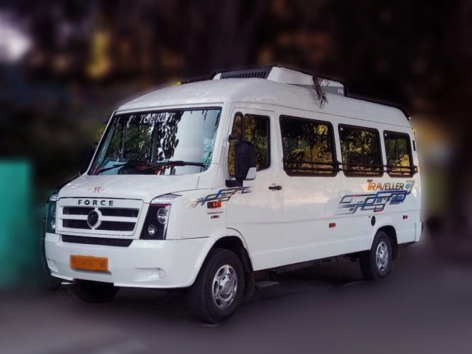 Tempo traveller 16 seater